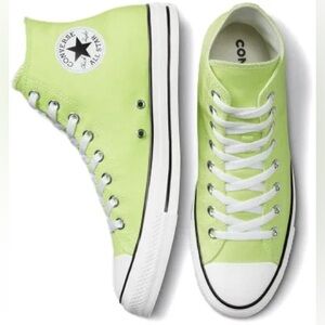 Converse All Star Hi Trainers - Sour Melon/ White/ Black High Top Sneakers